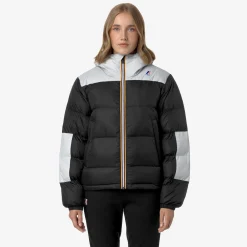 Outlet K-Way LE VRAI 3.0 CLAUDE HEAVY WARM Blackpure-greylt