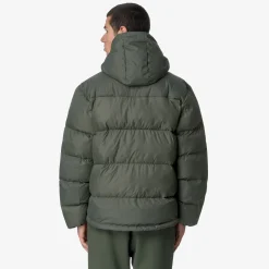 K-Way LE VRAI 3.0 CLAUDE HEAVY WARM Greenblackish