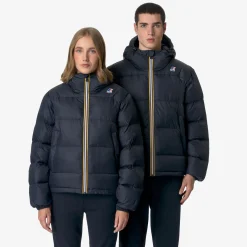 Hot K-Way LE VRAI 3.0 CLAUDE HEAVY WARM Bluedepth