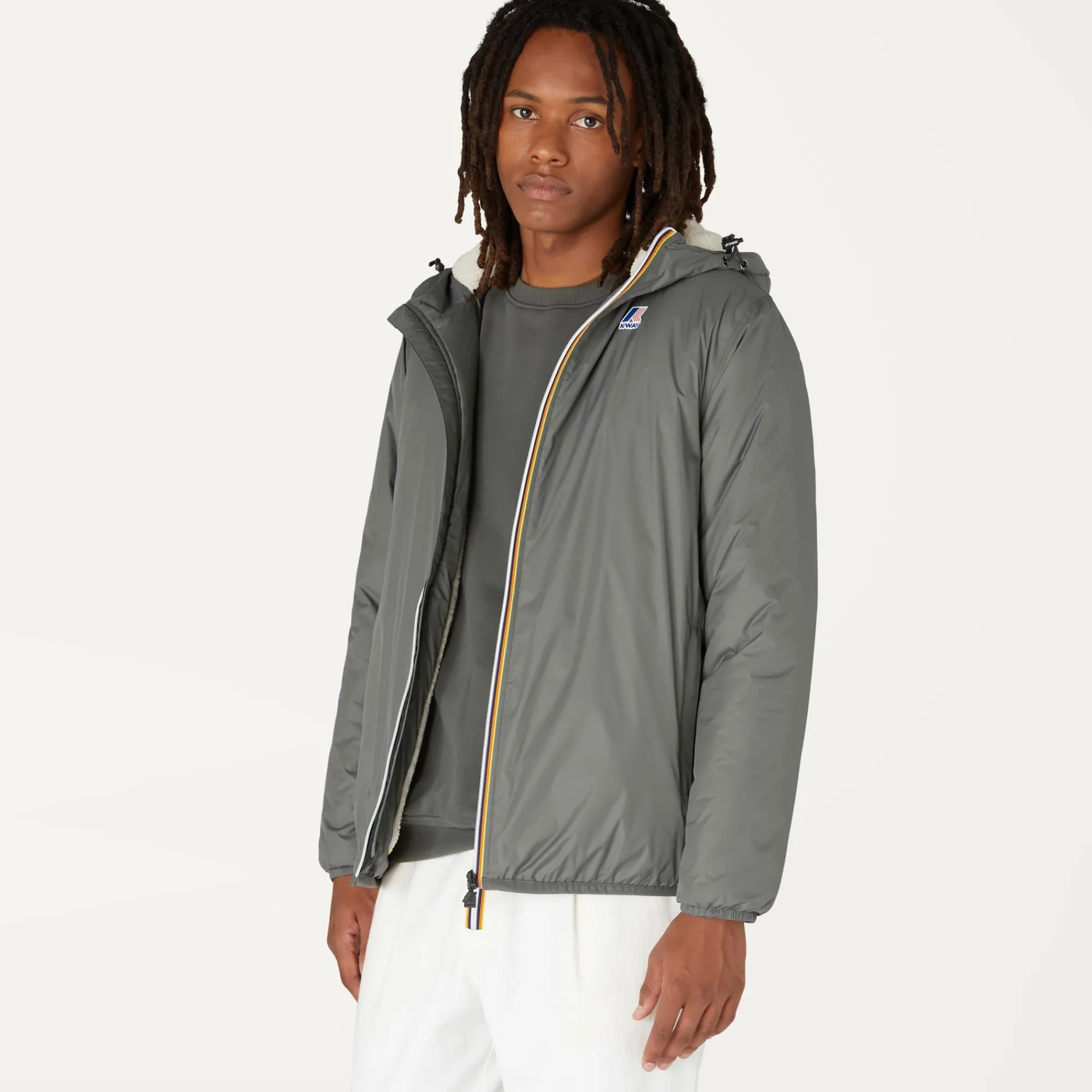 Clearance K-Way LE VRAI 3.0 CLAUDE ORSETTO Greysmoked