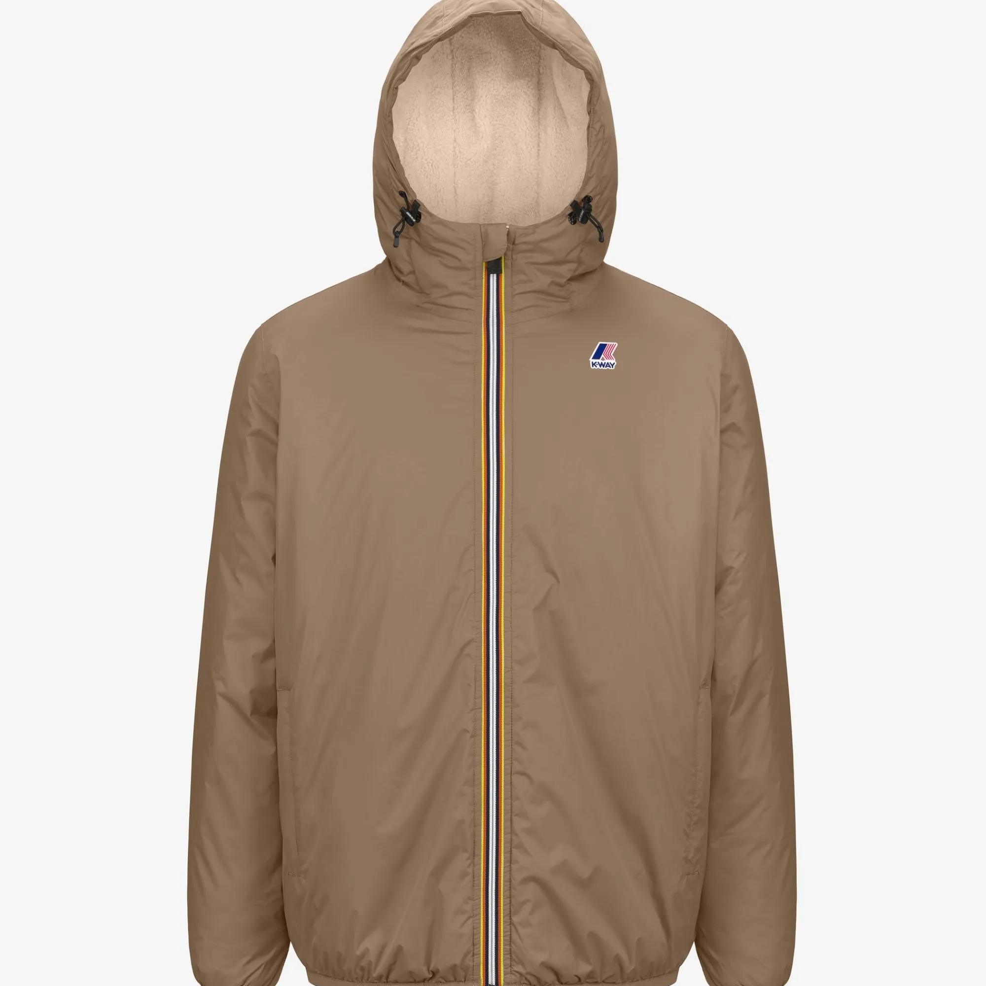 Clearance K-Way LE VRAI 3.0 CLAUDE ORSETTO Beigetaupe