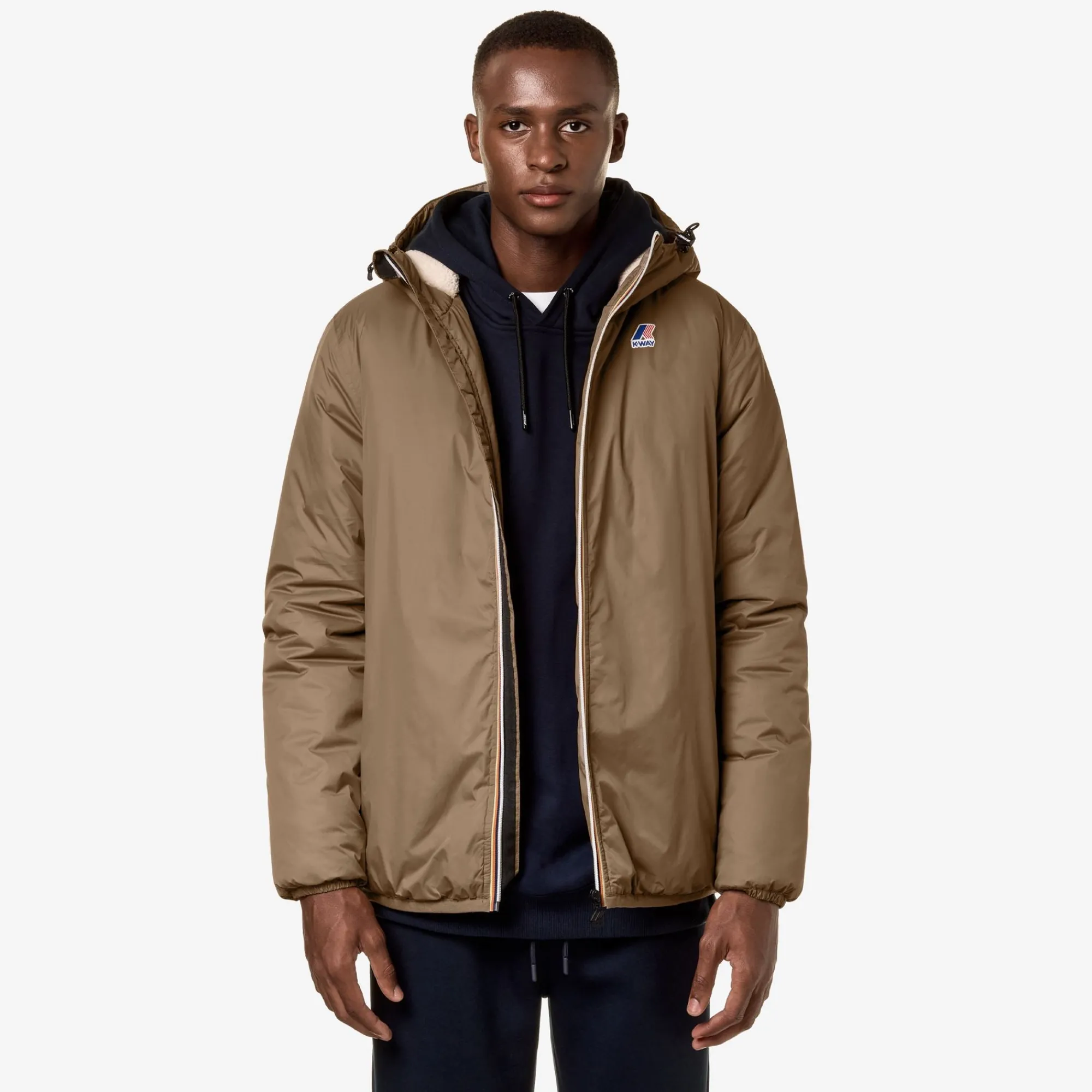 Clearance K-Way LE VRAI 3.0 CLAUDE ORSETTO Beigetaupe