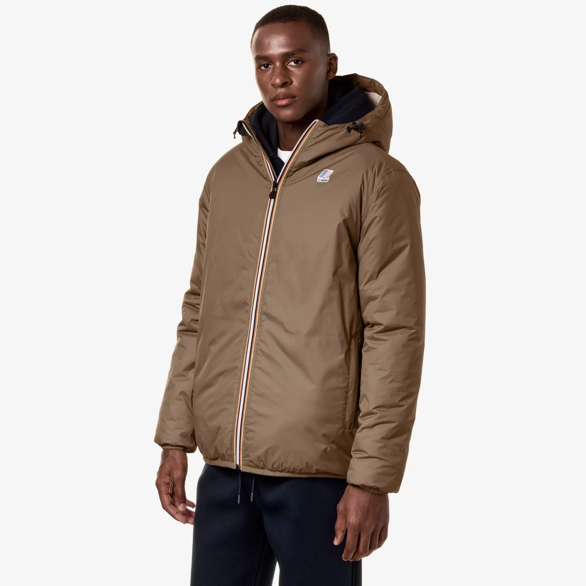 Clearance K-Way LE VRAI 3.0 CLAUDE ORSETTO Beigetaupe