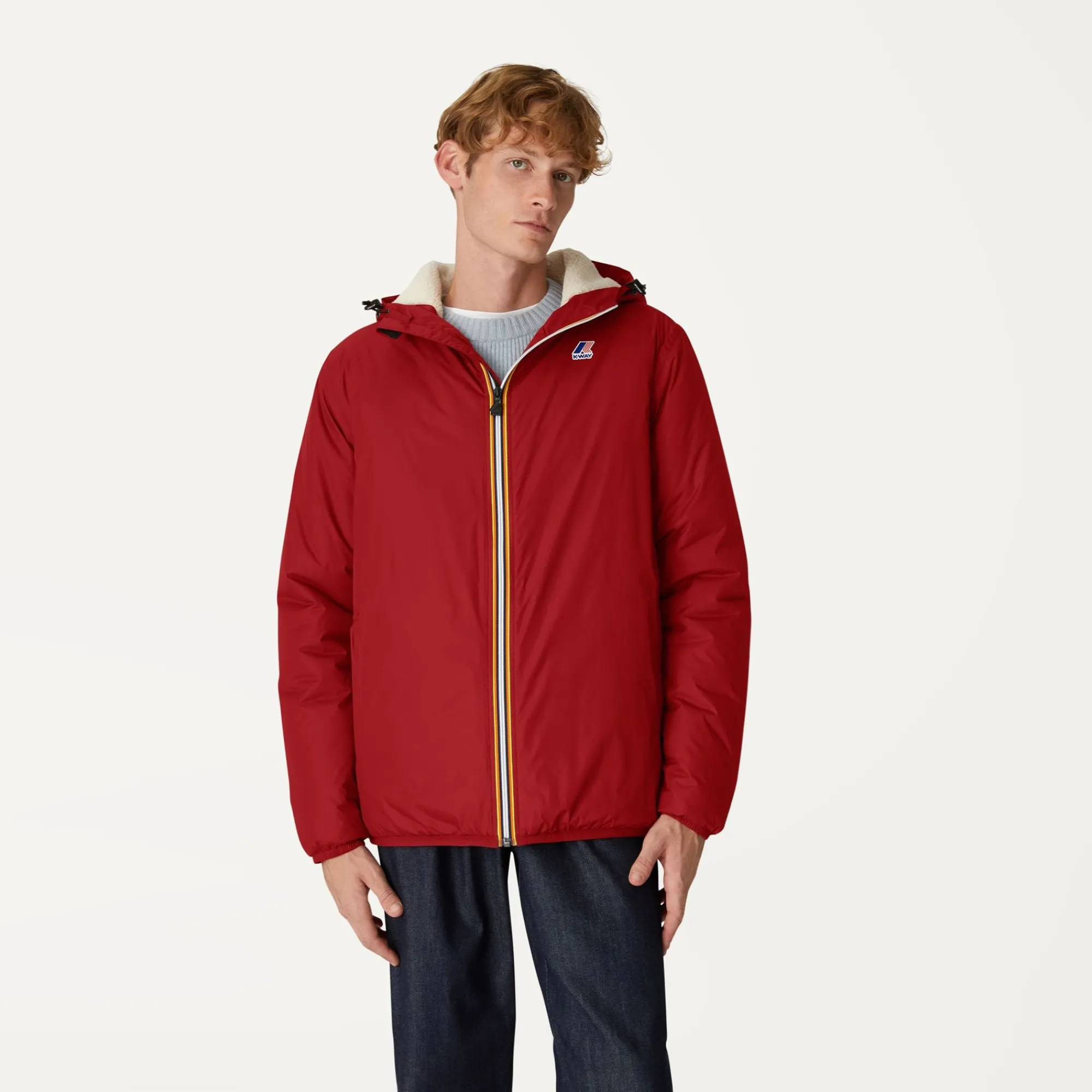 New K-Way LE VRAI 3.0 CLAUDE ORSETTO Reddktomato