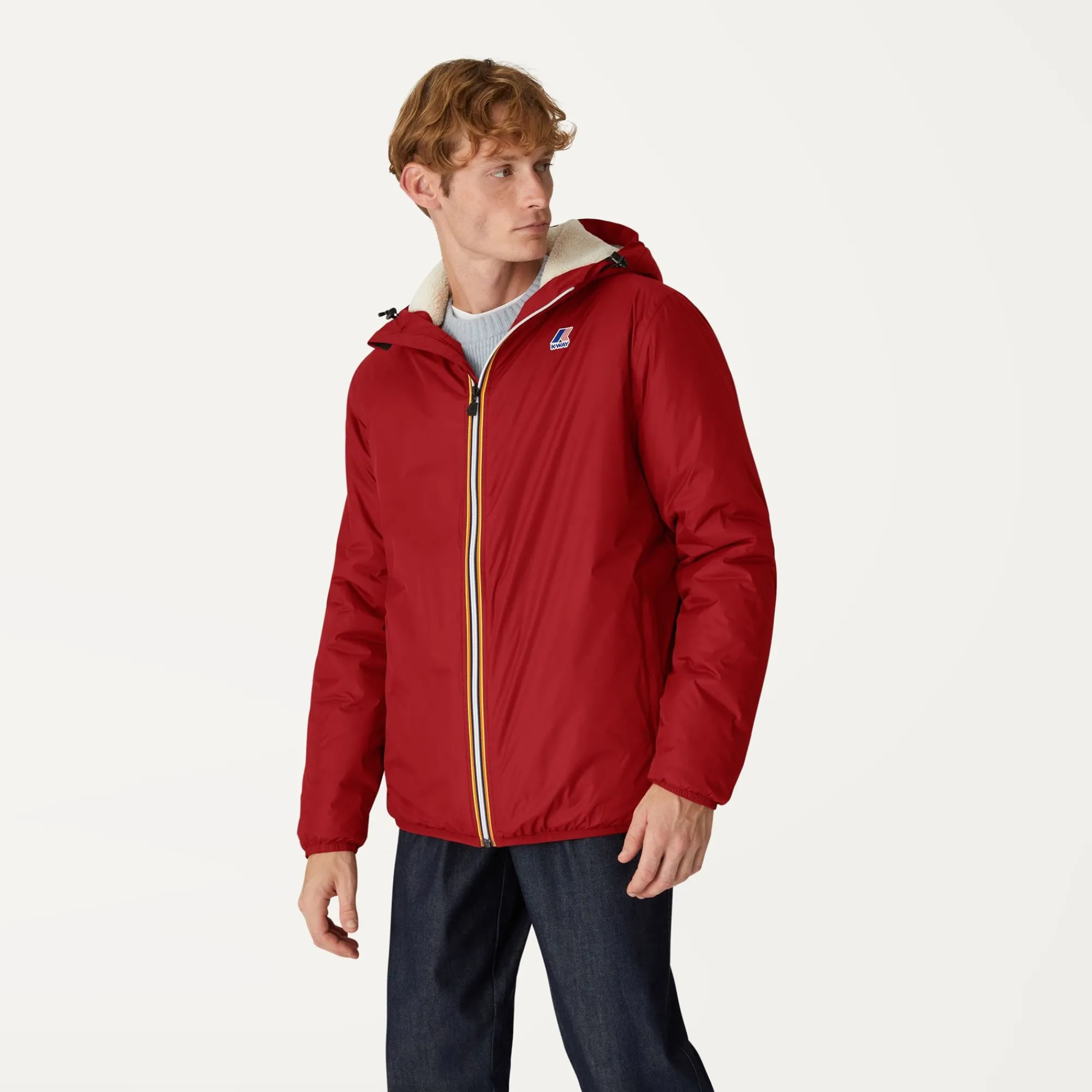 New K-Way LE VRAI 3.0 CLAUDE ORSETTO Reddktomato