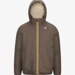 Outlet K-Way LE VRAI 3.0 CLAUDE ORSETTO Browngreenish