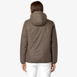 Outlet K-Way LE VRAI 3.0 CLAUDE ORSETTO Browngreenish