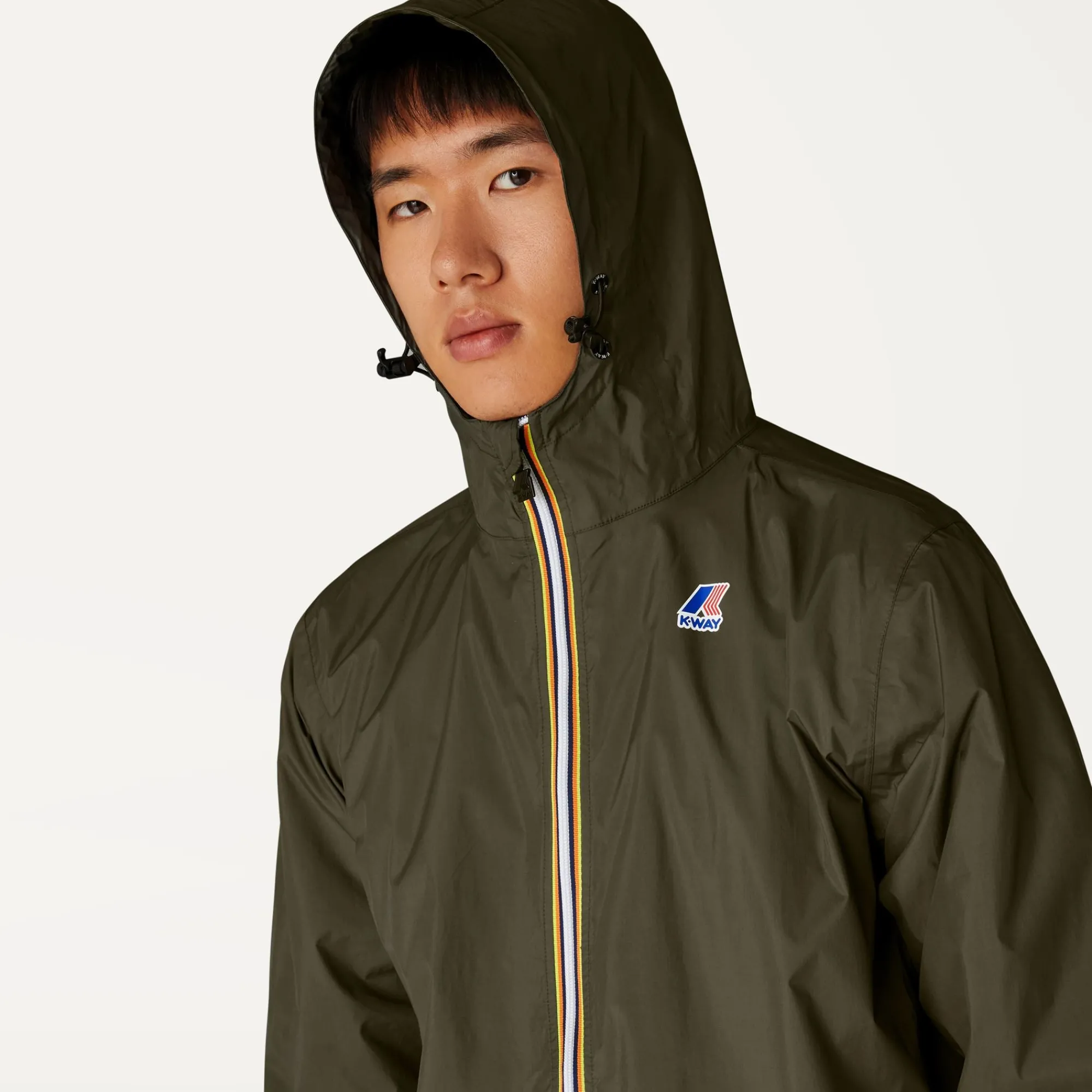 Outlet K-Way LE VRAI 3.0 EIFFEL Greenblackish