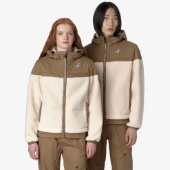 Clearance K-Way LE VRAI 3.0 JILDAZ ORSETTO Ecru-browncorda