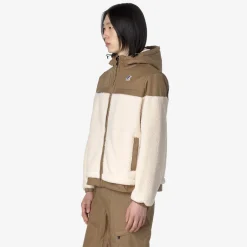 Clearance K-Way LE VRAI 3.0 JILDAZ ORSETTO Ecru-browncorda