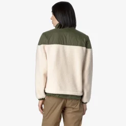 K-Way LE VRAI 3.0 JILDE ORSETTO Ecru-greencypress