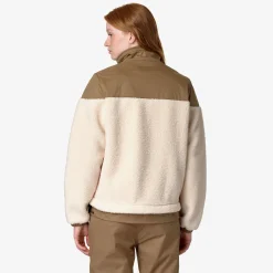 Discount K-Way LE VRAI 3.0 JILDE ORSETTO Ecru-browncorda