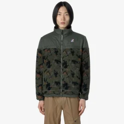 Best K-Way LE VRAI 3.0 JILDE PRINTED ORSETTO Greenblackish-camogreenblack