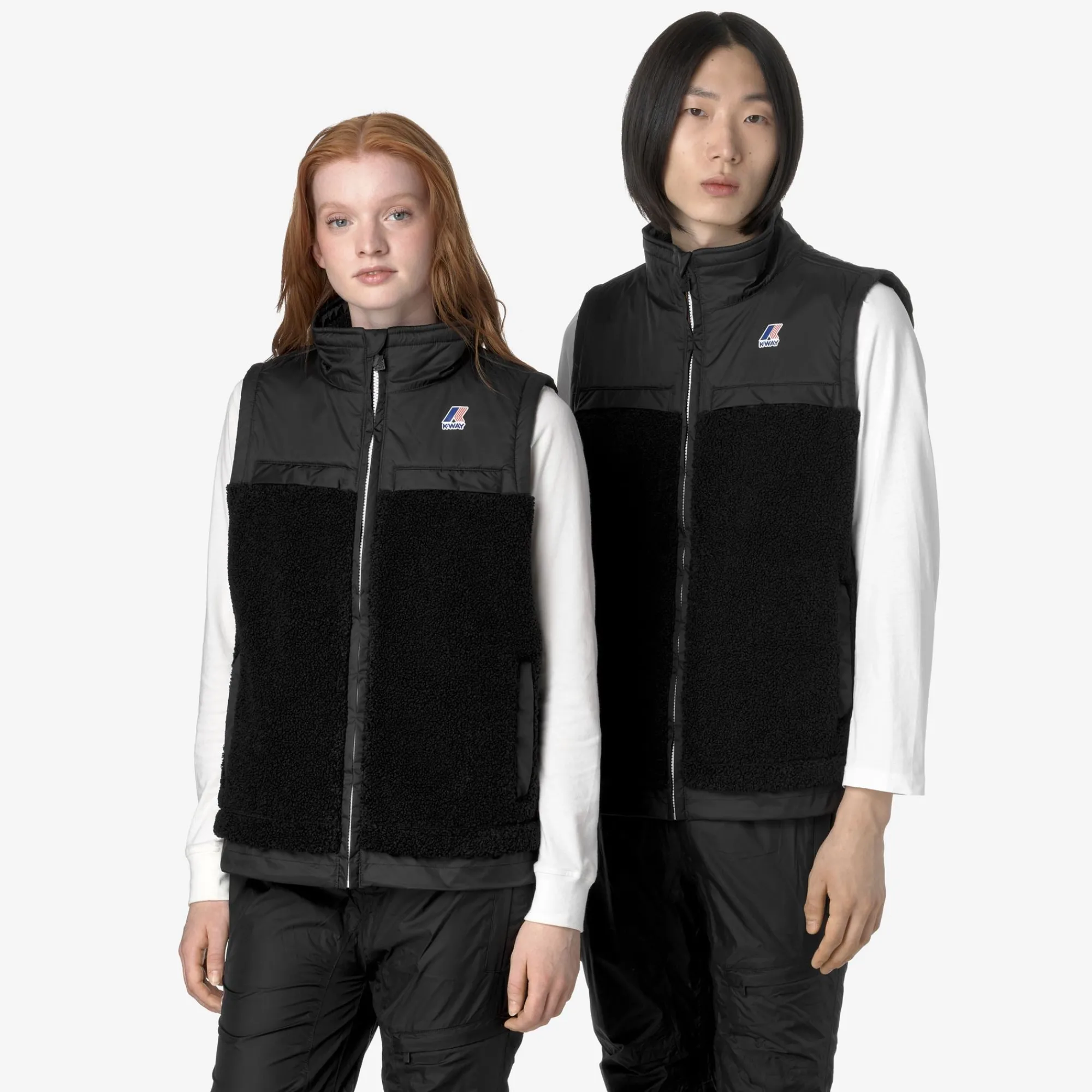 New K-Way LE VRAI 3.0 JILE ORSETTO Black-blackpure