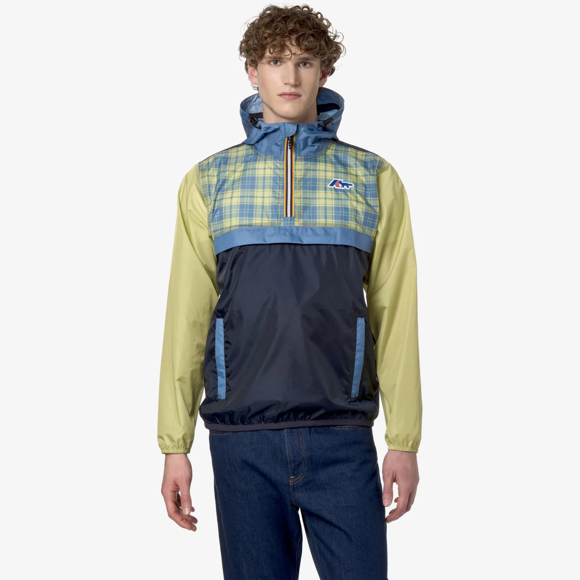 Discount K-Way LE VRAI 3.0 LEON GRAP MK Colblock-check