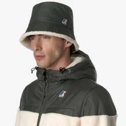 Online K-Way LE VRAI 3.0 PASCALLE ORSETTO Ecru-greenblackish