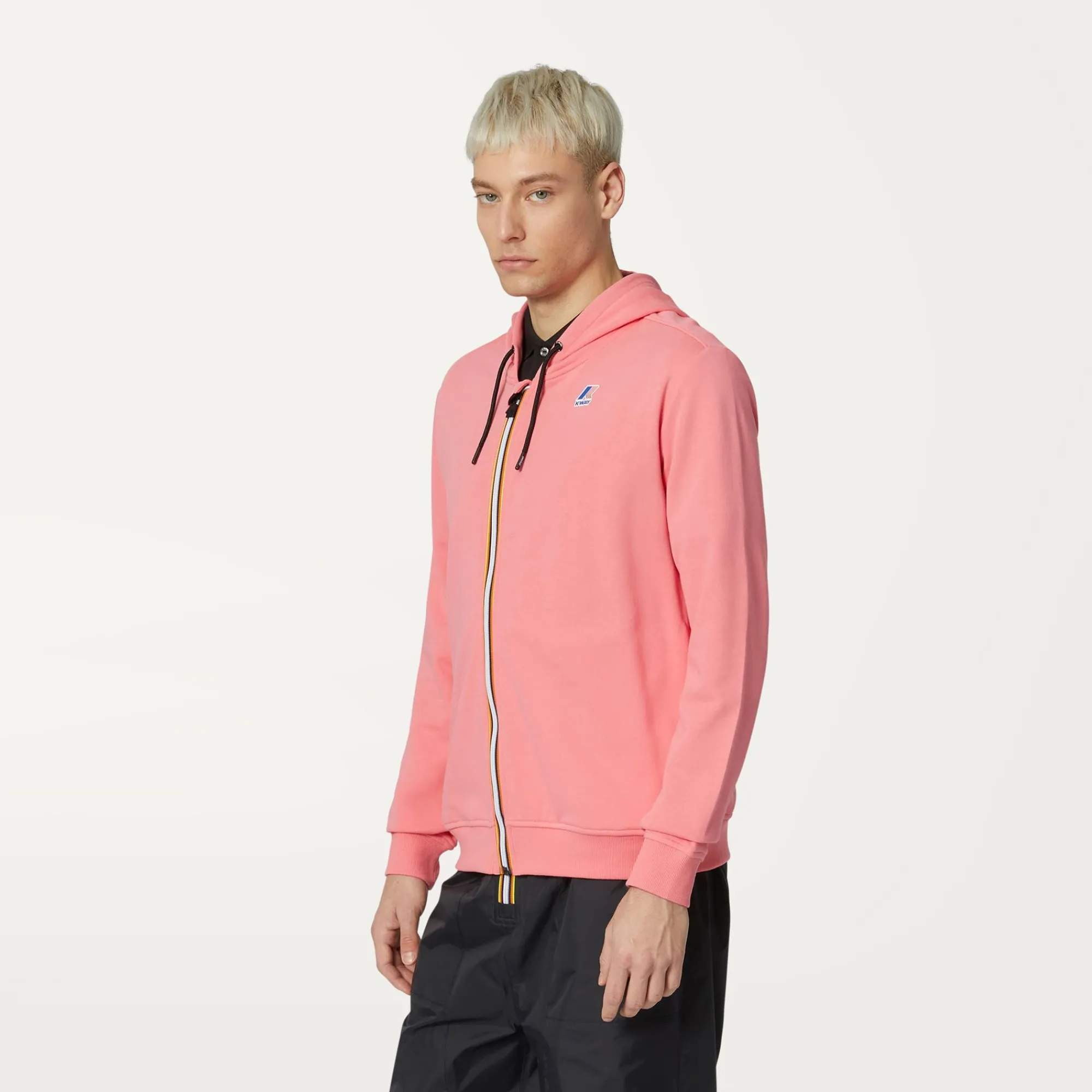 Outlet K-Way LE VRAI ARNEL POLY COTTON Pinkmd