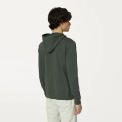 Sale K-Way LE VRAI ARNEL POLY COTTON Greenblackish