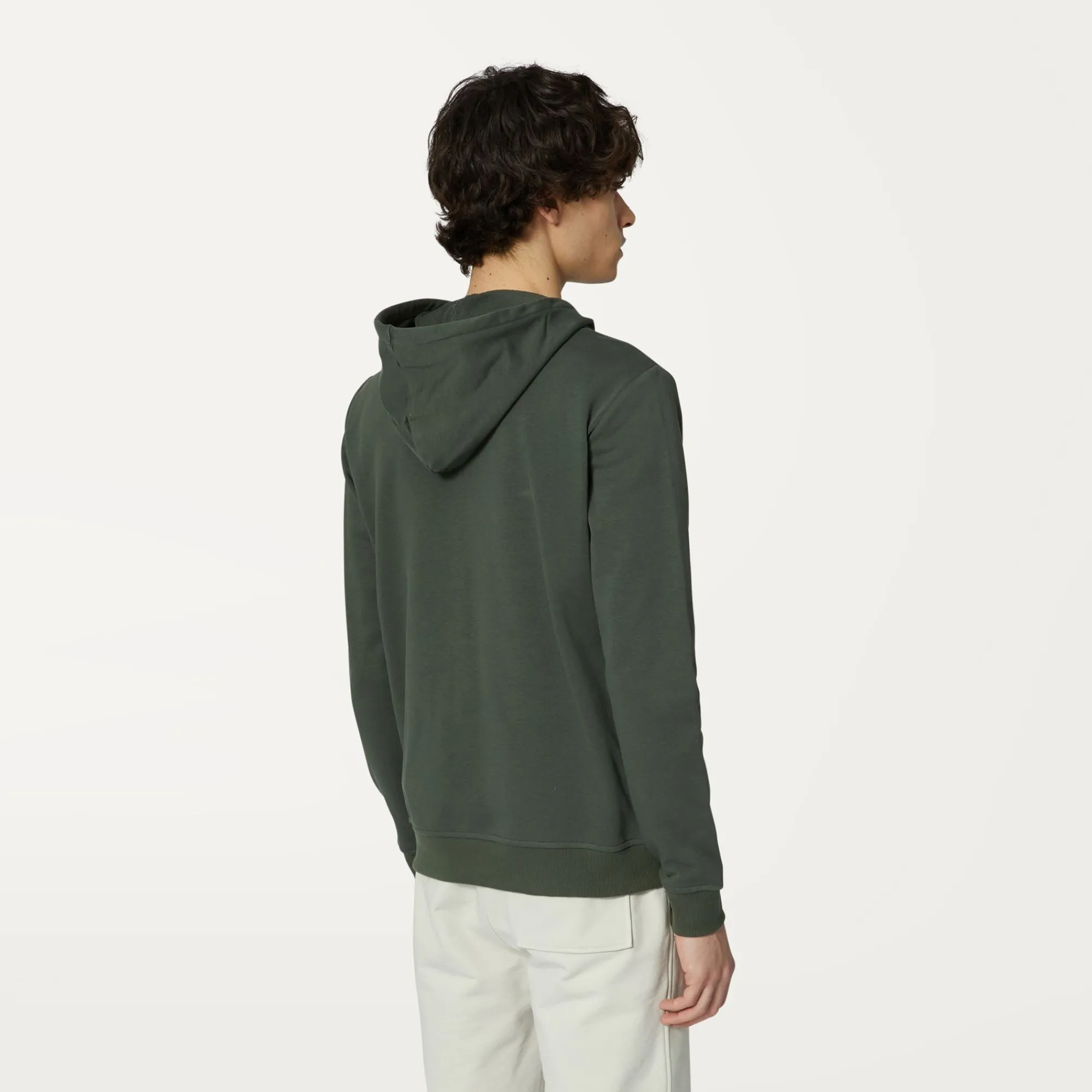 Sale K-Way LE VRAI ARNEL POLY COTTON Greenblackish