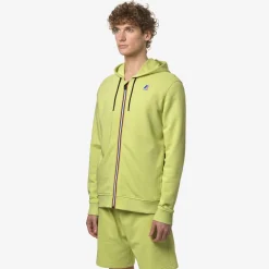 Hot K-Way LE VRAI ARNEL POLY COTTON Greencelery