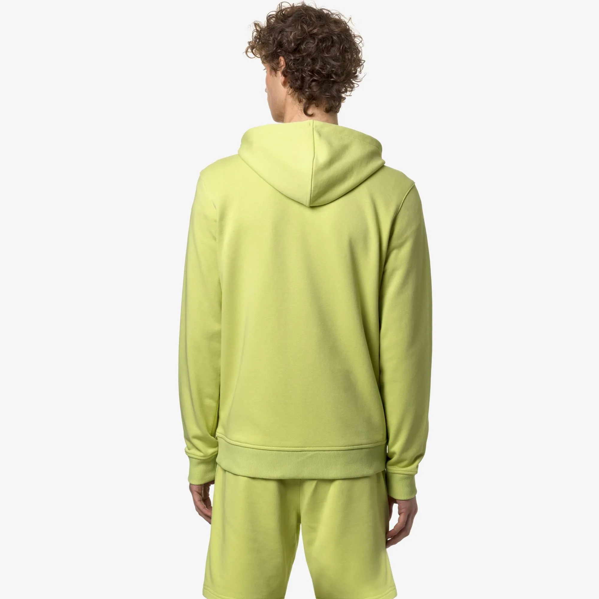 Hot K-Way LE VRAI ARNEL POLY COTTON Greencelery