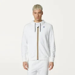Clearance K-Way LE VRAI ARNEL POLY COTTON White