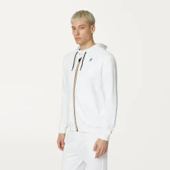 Clearance K-Way LE VRAI ARNEL POLY COTTON White