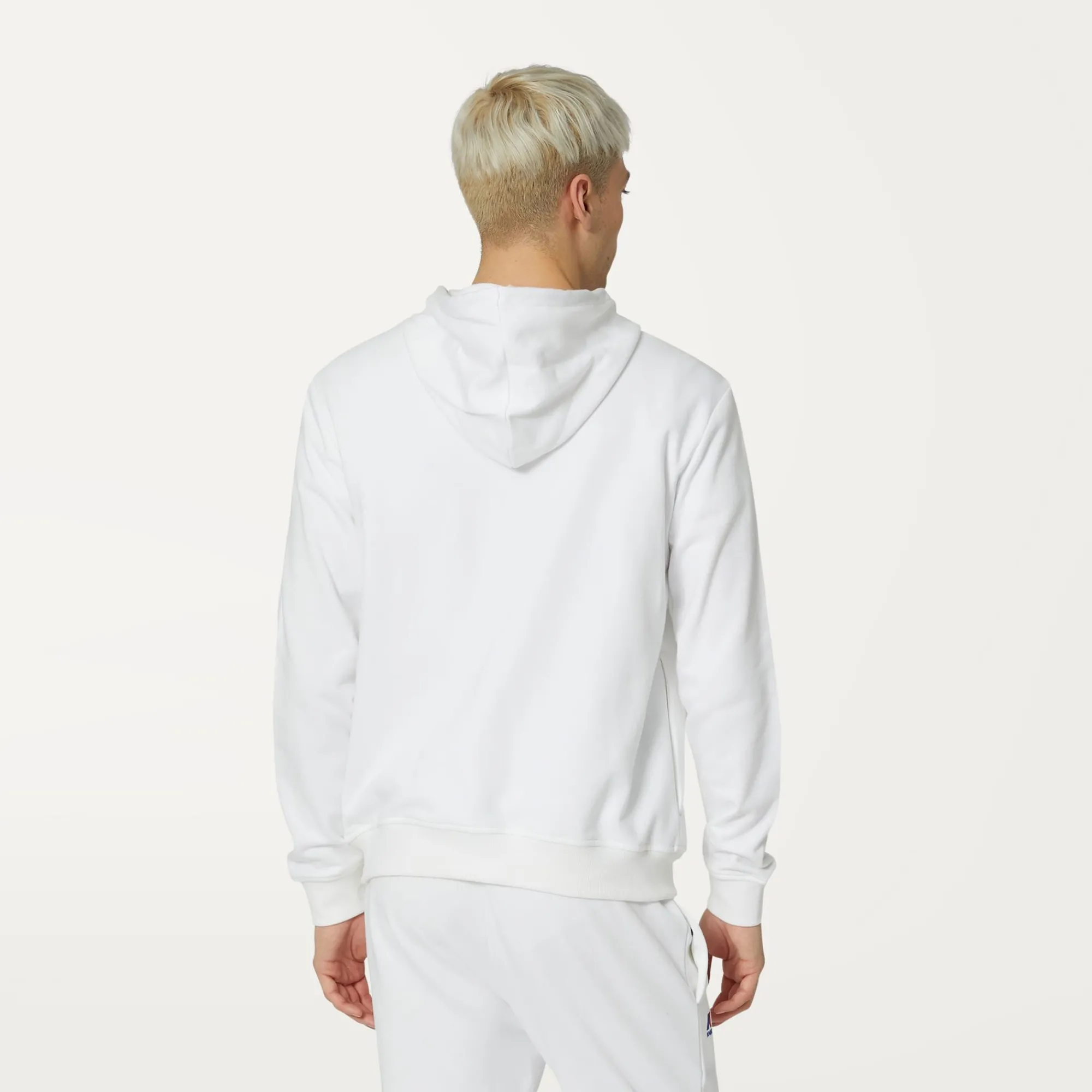 Clearance K-Way LE VRAI ARNEL POLY COTTON White