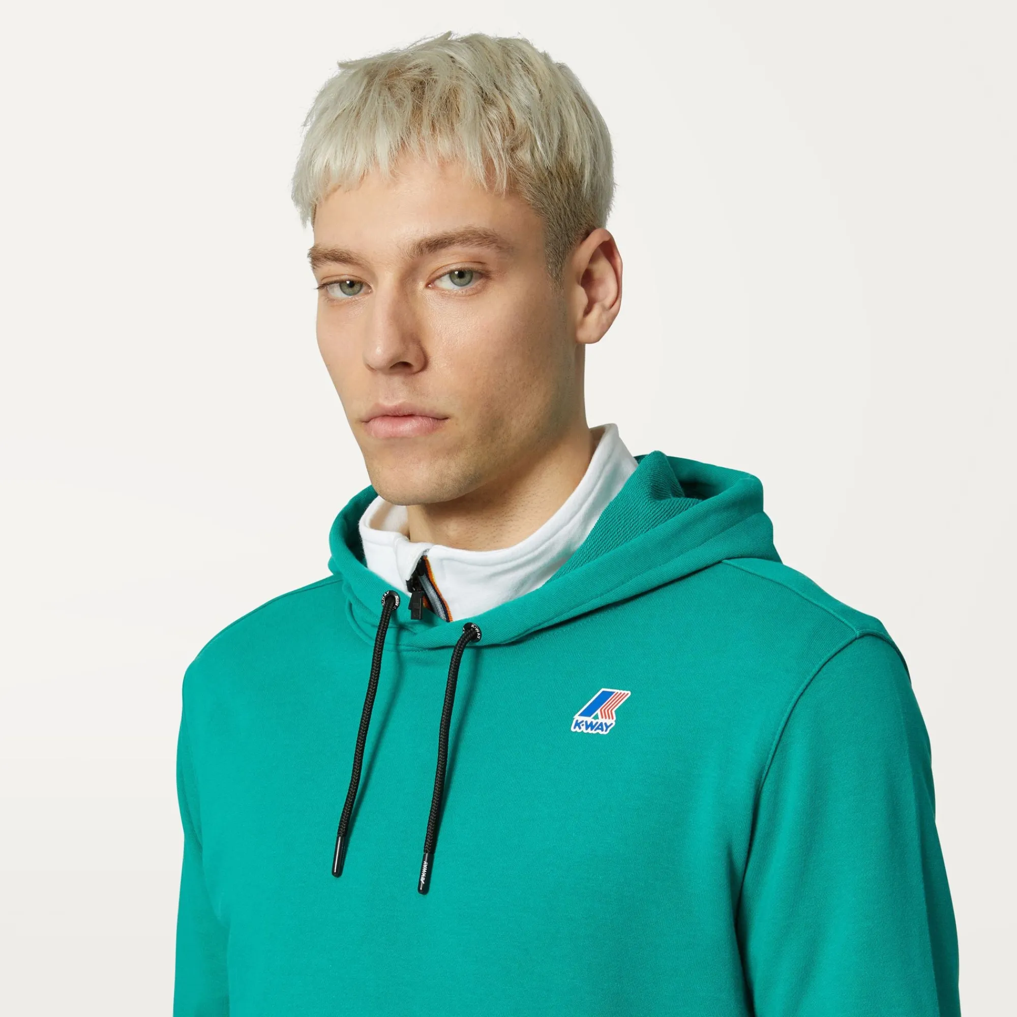 Discount K-Way LE VRAI ARNETTE POLY COTTON Green