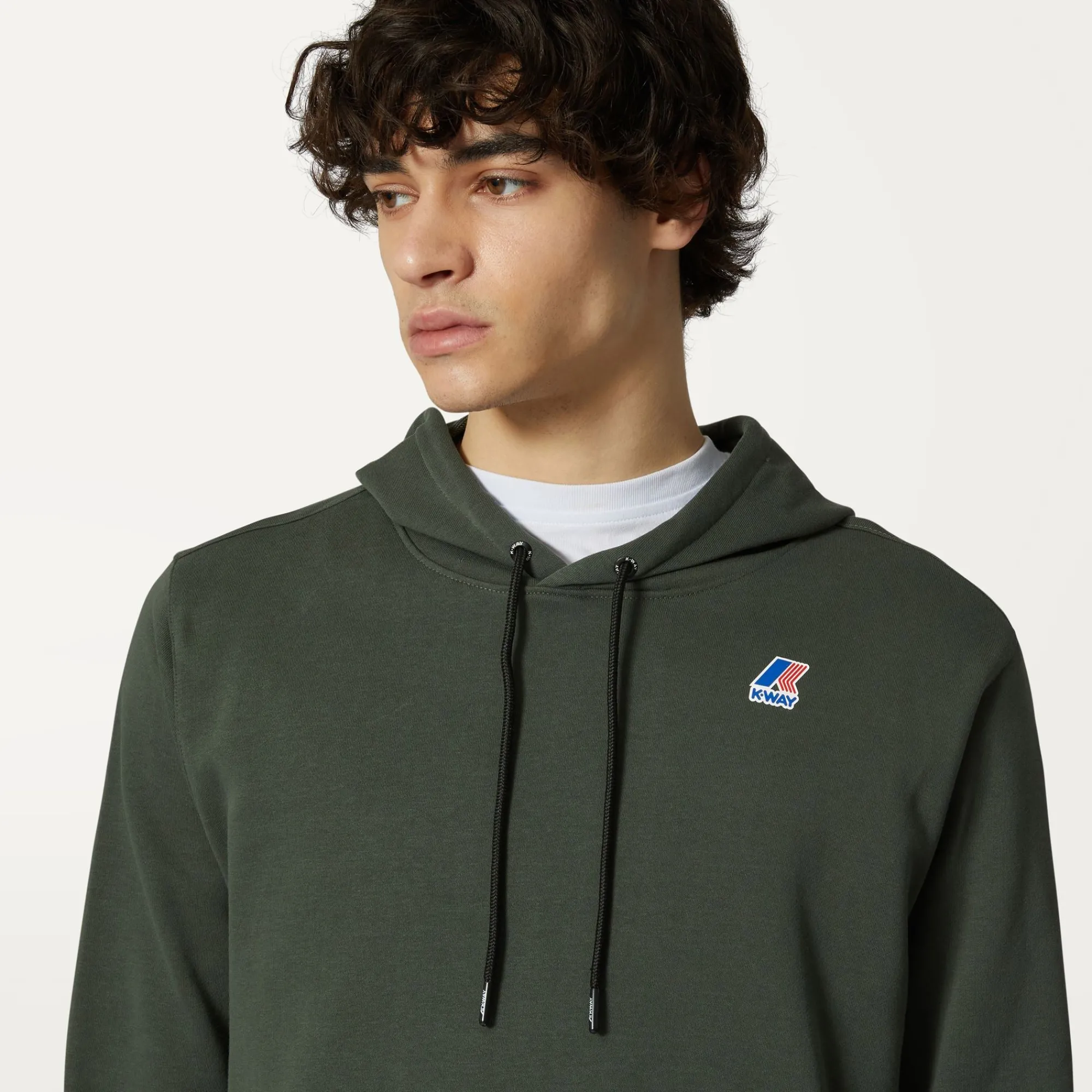 Outlet K-Way LE VRAI ARNETTE POLY COTTON Greenblackish