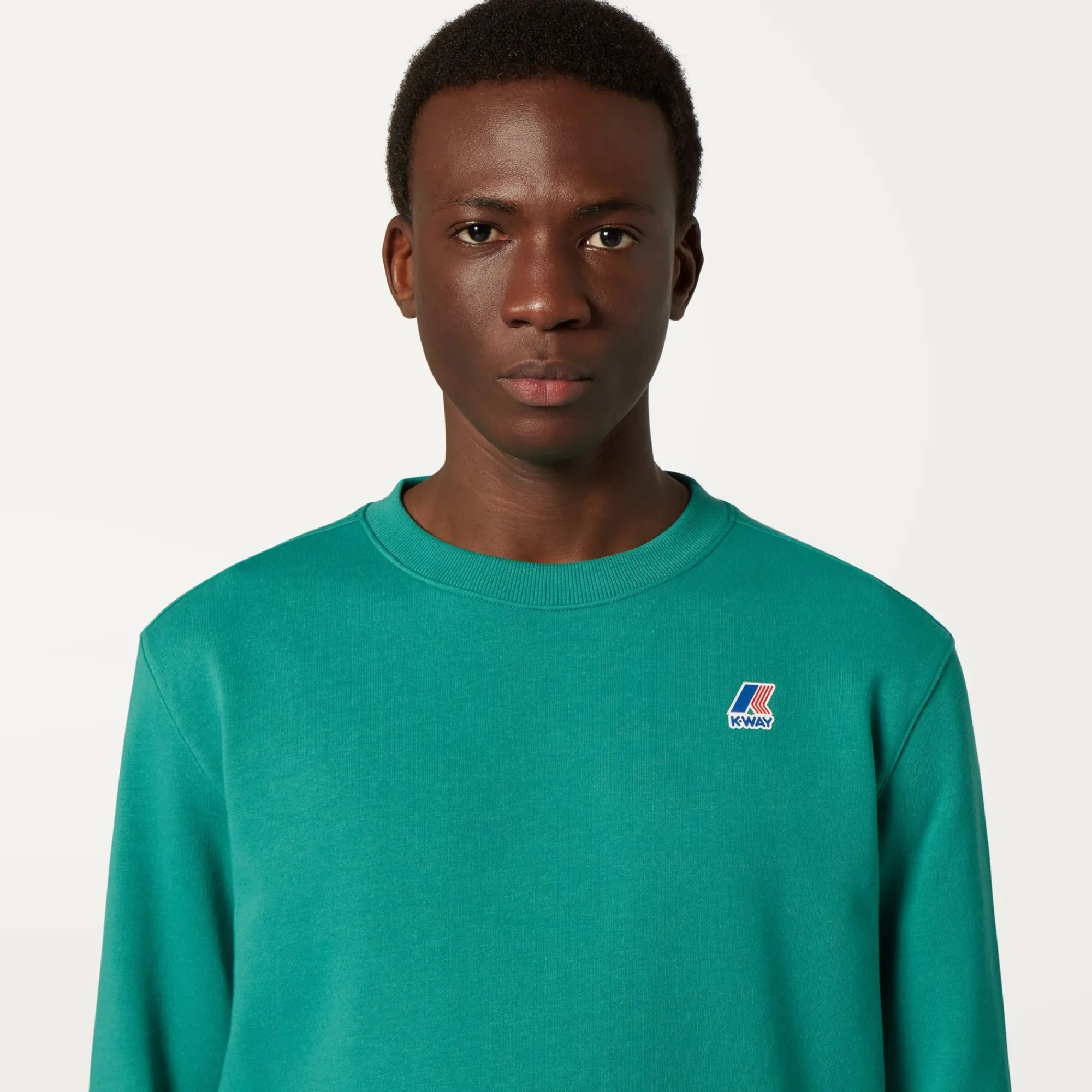 Outlet K-Way LE VRAI AUGUSTE POLY COTTON Green