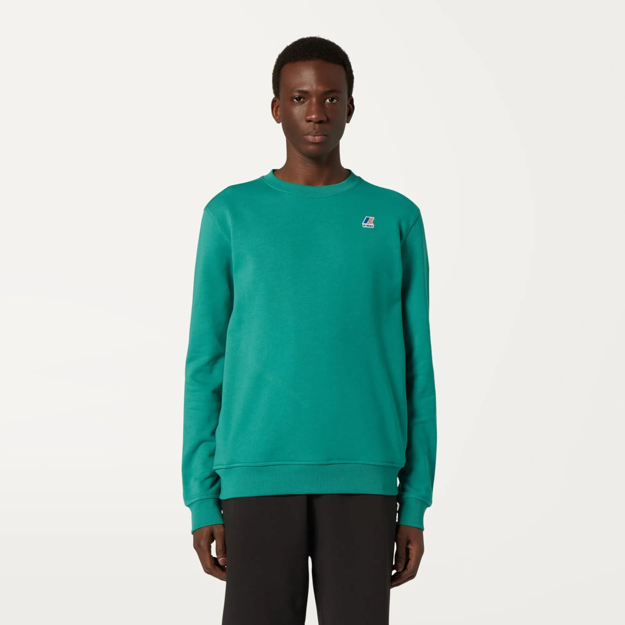 Outlet K-Way LE VRAI AUGUSTE POLY COTTON Green