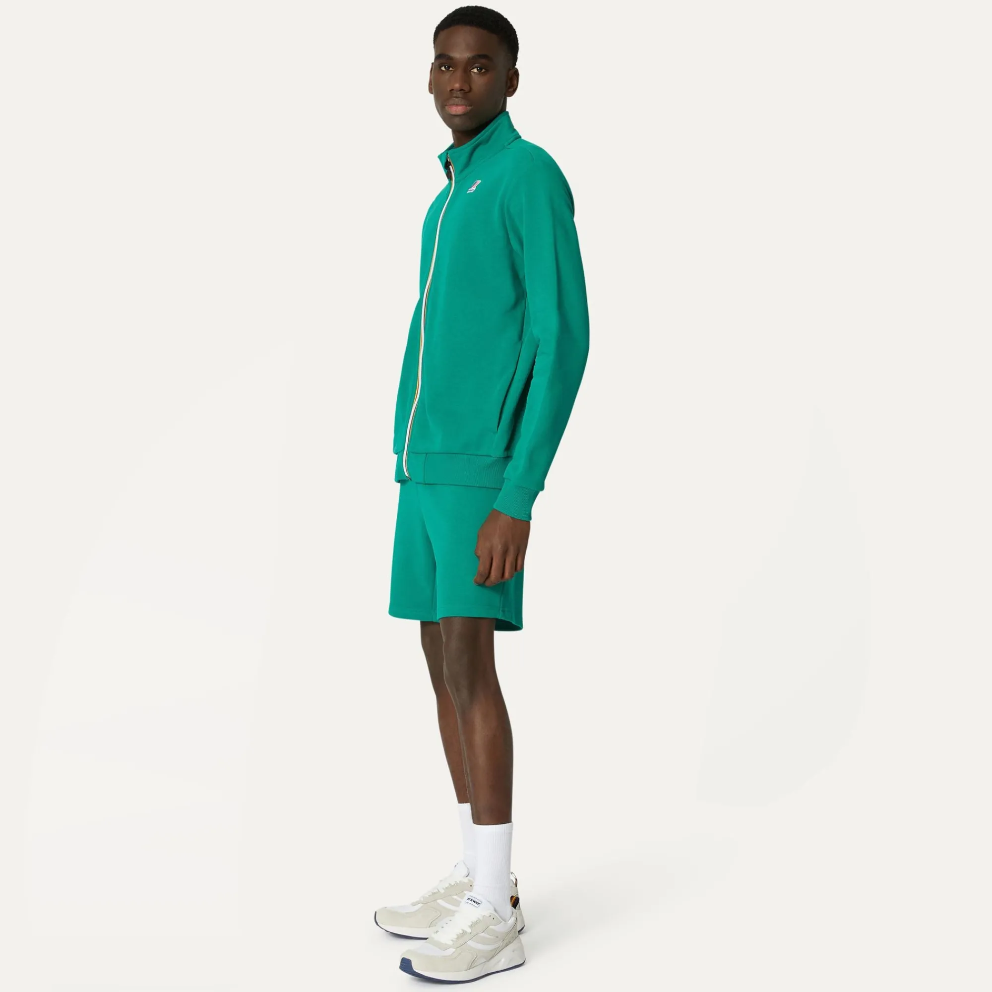 Online K-Way LE VRAI DORIAN POLY COTTON Green