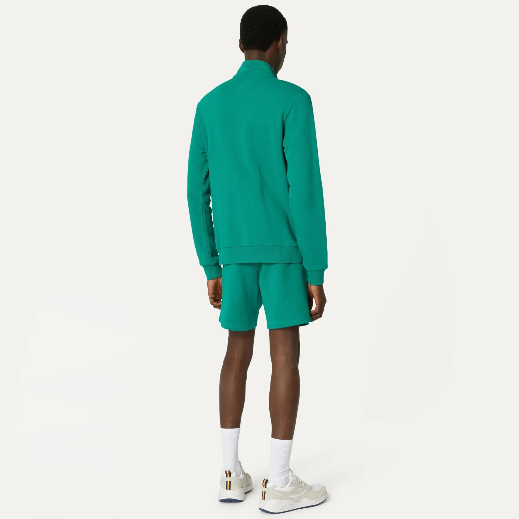 Online K-Way LE VRAI DORIAN POLY COTTON Green