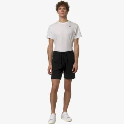 Outlet K-Way LE VRAI DORIAN POLY COTTON Blackpure