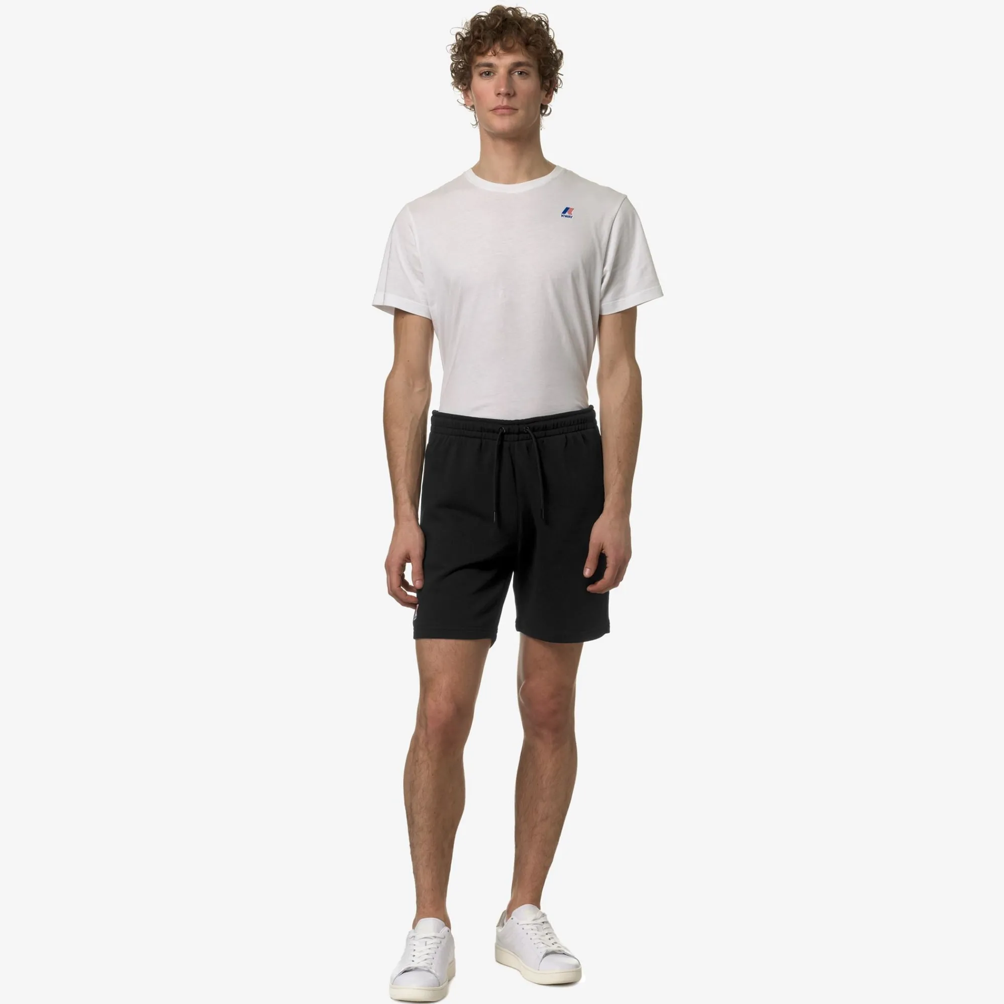 Outlet K-Way LE VRAI DORIAN POLY COTTON Blackpure