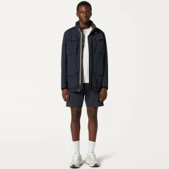 New K-Way LE VRAI DORIAN POLY COTTON Bluedepth