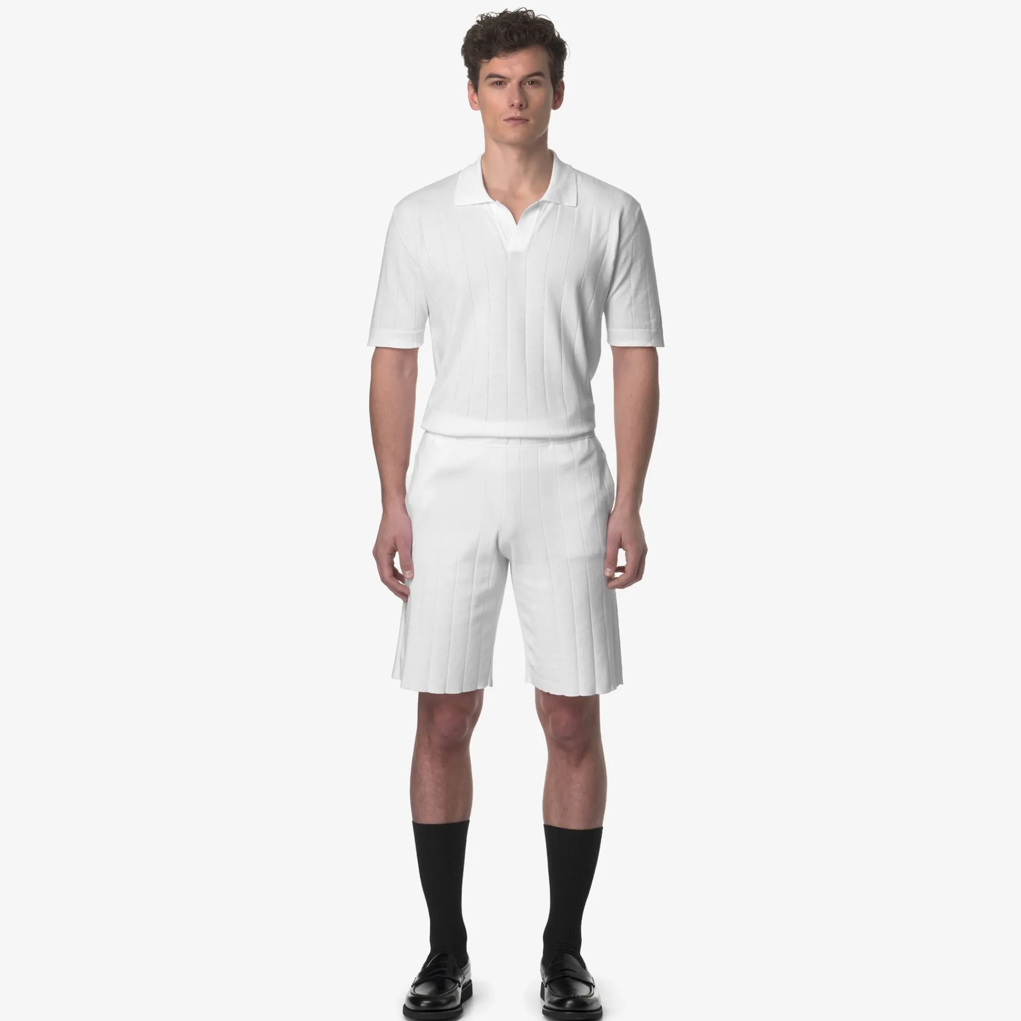 Sale K-Way LEOBEN KNITTED White