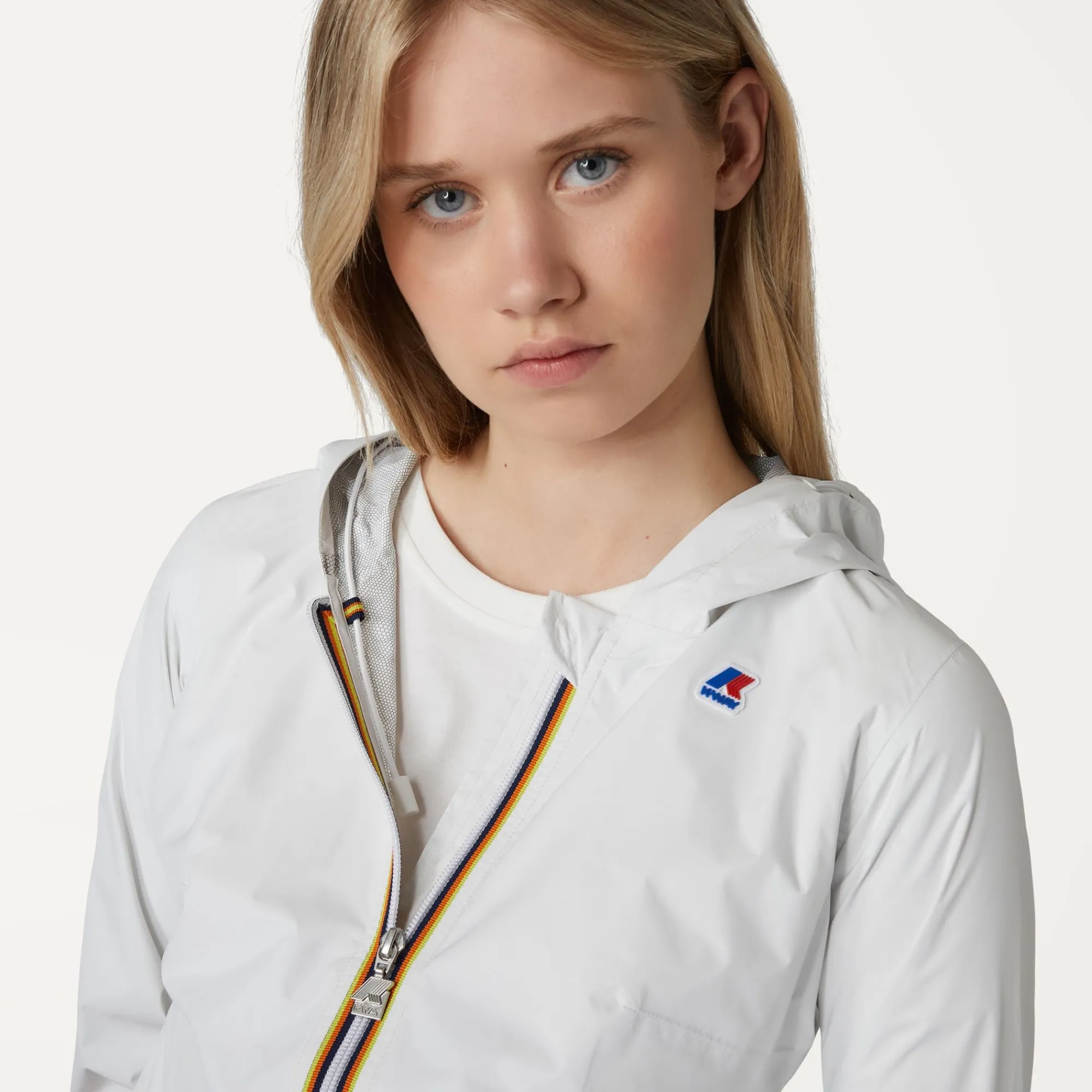 Outlet K-Way LIL PLUS.DOT Whitesnow