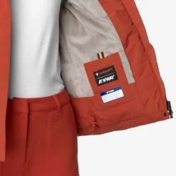 Hot K-Way LIL SOFT TOUCH MARMOTTA Redp-greyb