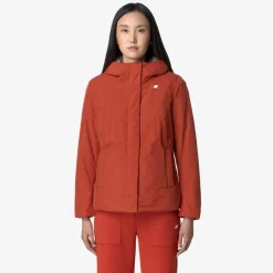 Hot K-Way LIL SOFT TOUCH MARMOTTA Redp-greyb