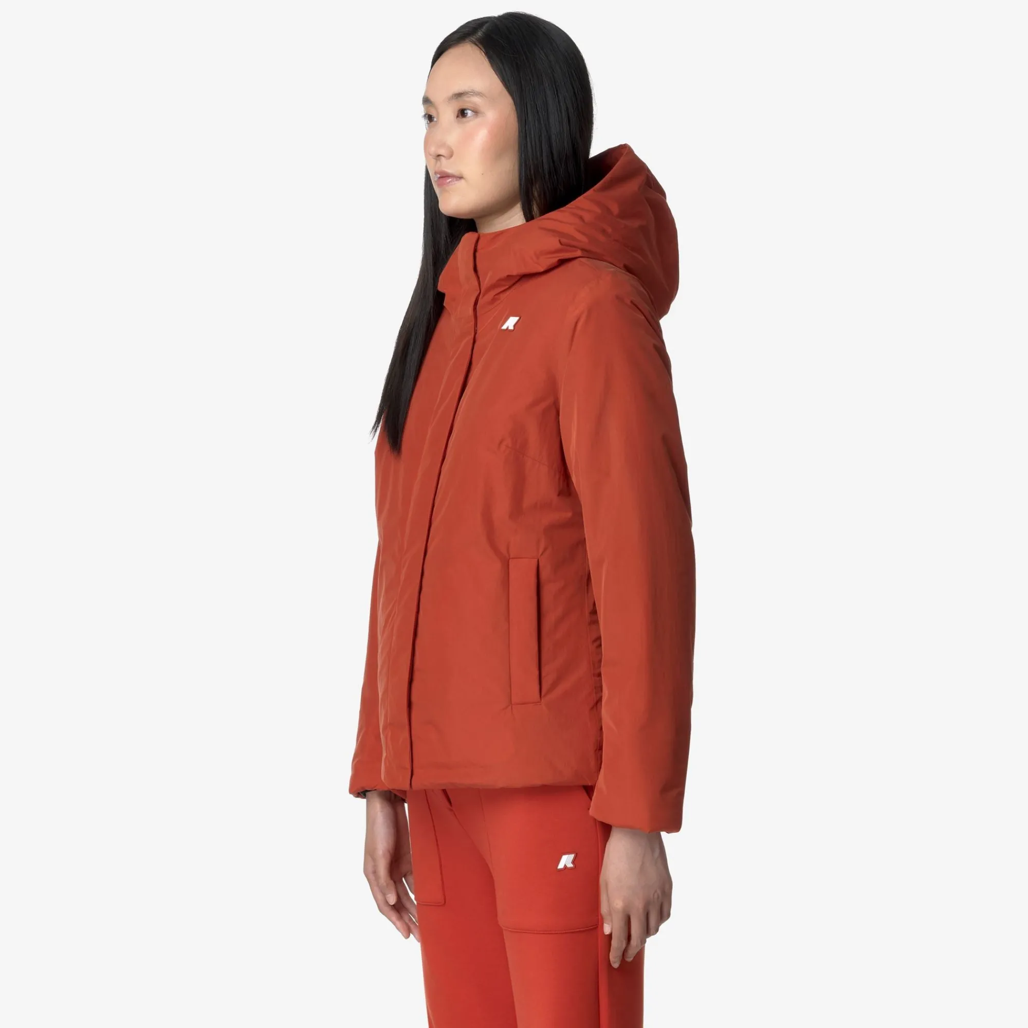 Hot K-Way LIL SOFT TOUCH MARMOTTA Redp-greyb