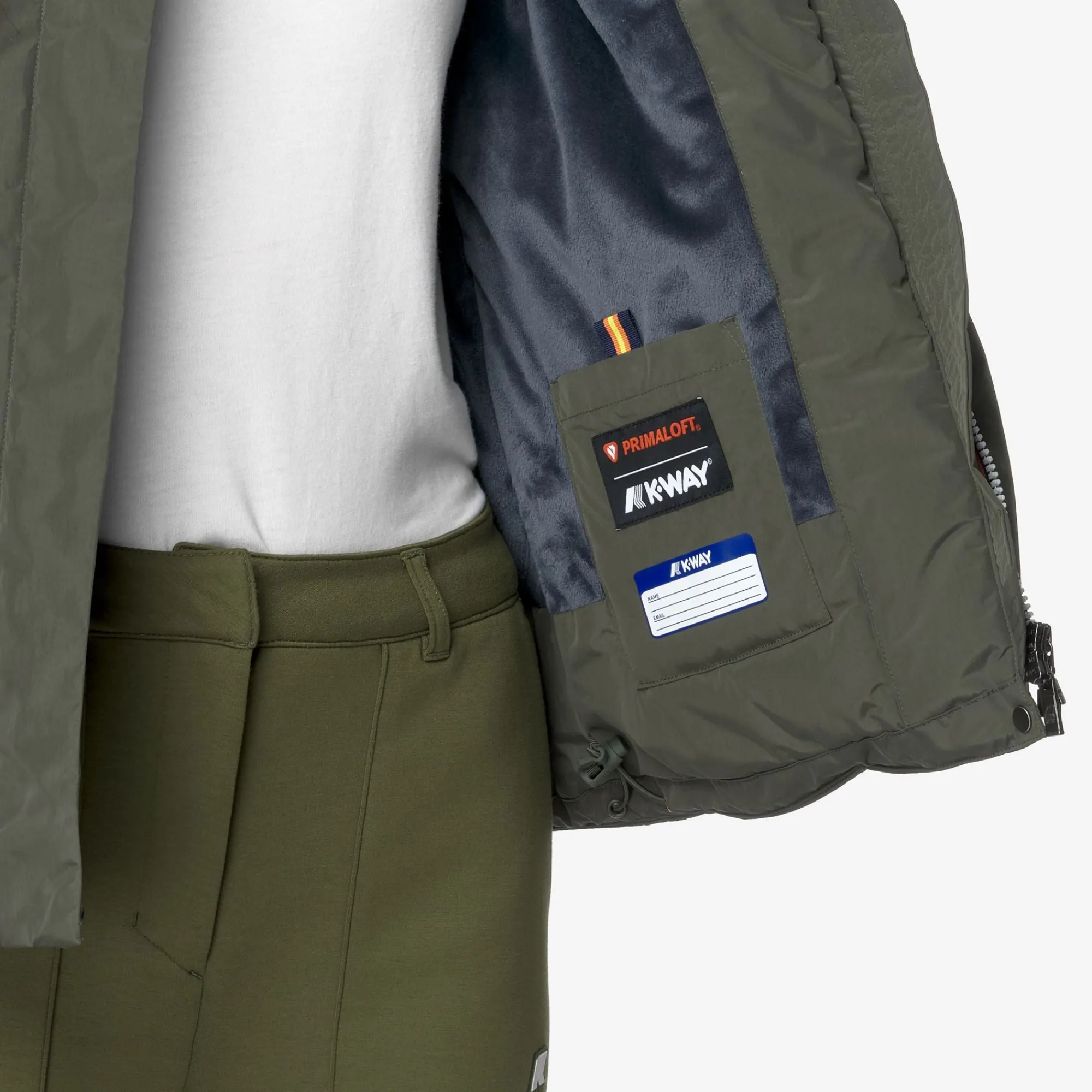 Discount K-Way LIL SOFT TOUCH MARMOTTA Greenb-bluea