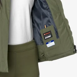 K-Way LIL SOFT TOUCH MARMOTTA Greenc-bluea