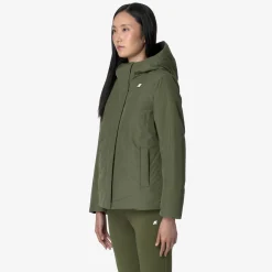 K-Way LIL SOFT TOUCH MARMOTTA Greenc-bluea