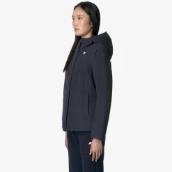 Outlet K-Way LIL SOFT TOUCH MARMOTTA Blued-bluea