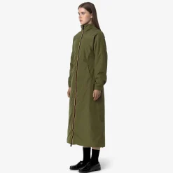 Discount K-Way LILEL TECH ECO FUR Greendkmuskfurwmn