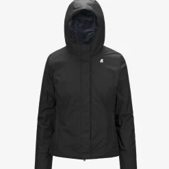 New K-Way LILY MICRO RIPSTOP MARMOTTA Blackp-bluea