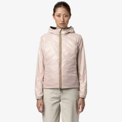 Clearance K-Way LILY PLUS.2 REVERSIBLE Blued-pink