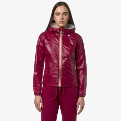 Sale K-Way LILY PLUS.2 REVERSIBLE White-redd